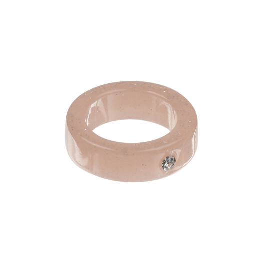 Кольцо, розовое Tais | Фото 1