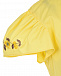 Желтое платье с вышивкой на рукавах Vivetta | Фото 4