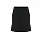 Черная юбка с логотипом из страз Dolce&Gabbana | Фото 3