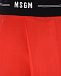 Красные брюки палаццо MSGM | Фото 6