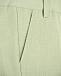 Зеленые брюки со стрелками Pietro Brunelli | Фото 7