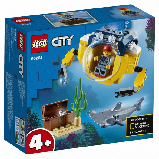 Конструктор CITY. Океан:мини-подлодка. Lego | Фото 1