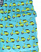 Голубые шорты для купания с принтом &quot;мотороллеры&quot; Saint Barth | Фото 5