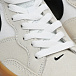 Кеды на шнуровке с черным логотипом, белые Nike | Фото 6