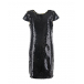 Черное платье из пайеток Dan Maralex | Фото 1