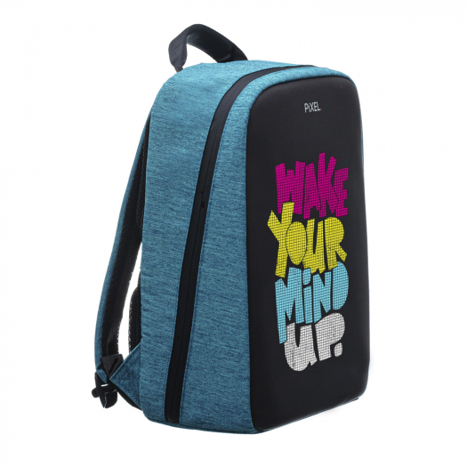 Рюкзак с LED-дисплеем PIXEL PLUS - INDIGO (синий) Pixel Bag | Фото 1