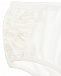 Белые трусы-шортики с шелковыми вставками La Perla | Фото 3