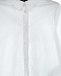 Белая рубашка с драпировкой Emporio Armani | Фото 3