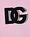Розовый свитшот с лого Dolce&Gabbana | Фото 3