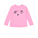 Розовая толстовка с принтом &quot;Коала&quot; Sanetta Kidswear | Фото 1
