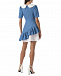 Голубое платье с асимметричной юбкой Masterpeace | Фото 3