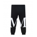 Черные спортивные брюки с логотипом MSGM | Фото 1