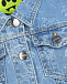 Синяя джинсовая куртка с лого Barrow | Фото 5