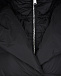 Черное пальто с капюшоном ADD | Фото 4