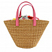 Соломенная сумка с лого Dolce&Gabbana | Фото 4