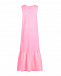 Розовое платье с воланом Deha | Фото 6