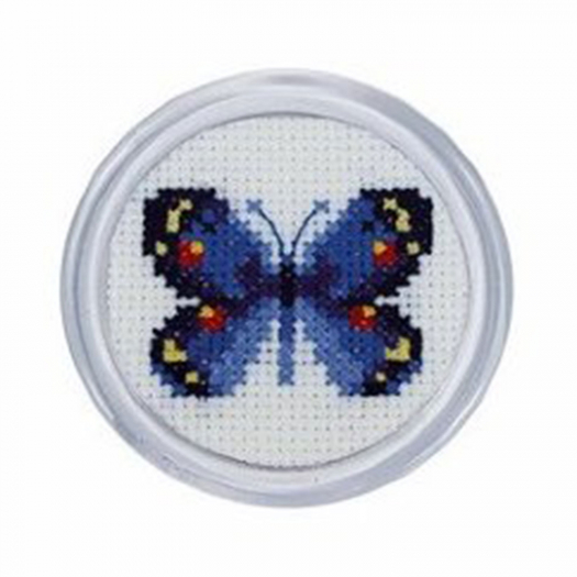 Набор для вышивания &quot;Магнит-бабочка&quot;, 5,5 см  | Фото 1
