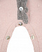 Комбинезон из кашемира с отделкой серого цвета Oscar et Valentine | Фото 4