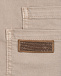 Бежевые брюки с накладным карманом Brunello Cucinelli | Фото 3
