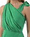 Зеленое платье с драпировкой MSGM | Фото 8