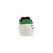 Кеды на шнуровке с зелеными деталями, белые D.A.T.E. | Фото 3