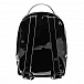 Черный лаковый рюкзак 27х21х11 см Karl Lagerfeld kids | Фото 3