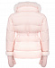 Розовая куртка с меховой отделкой Yves Salomon | Фото 2