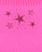 Розовый шарф-ворот со звездами Catya | Фото 4