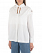 Белая рубашка с асимметричным подолом  | Фото 6