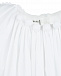 Белое платье с отделкой помпонами  | Фото 4