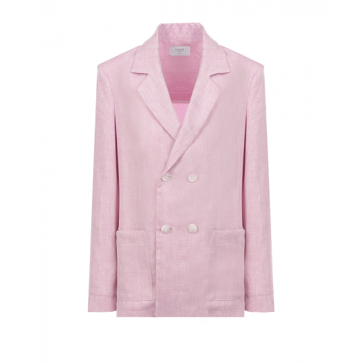 Розовый двубортный пиджак Paade Mode | Фото 1