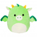 Мягкая игрушка антистресс &quot;Зеленый дракончик Декстер&quot; Squishmallows | Фото 1