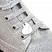 Серебристые ботинки с глиттером Monnalisa | Фото 8