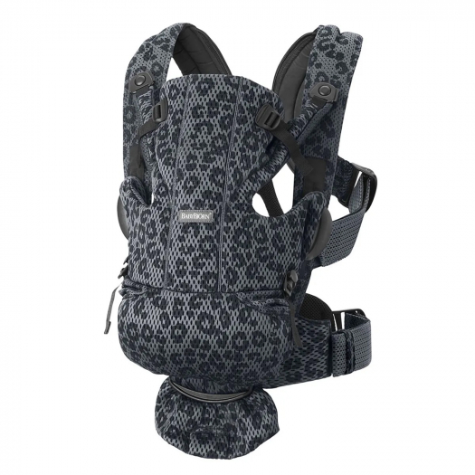 Рюкзак для переноски ребенка Move 3D Mesh, леопард антрацит Baby Bjorn | Фото 1