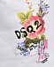 Белая юбка с цветочным принтом и лого Dsquared2 | Фото 3