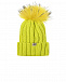 Желтая шапка с помпоном Regina | Фото 2