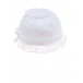 Белый чепчик с розовыми кружевами Aletta | Фото 1
