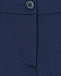 Классические синие брюки со стрелками Dal Lago | Фото 3