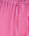Розовые прямые брюки 120% Lino | Фото 6