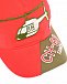Красная кепка с принтом &quot;Вертолет&quot; Il Trenino | Фото 3
