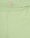 Спортивные брюки салатового цвета Sanetta Kidswear | Фото 3