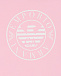Розовый свитшот с белым лого Emporio Armani | Фото 3