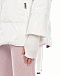 Белая куртка с меховой отделкой на капюшоне Diego M | Фото 12