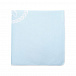 Голубое одеяло c принтом &quot;DG&quot; Dolce&Gabbana | Фото 2