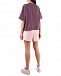 Фиолетовая футболка oversize ROHE | Фото 5