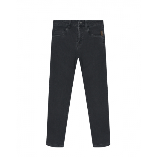 Зауженные джинсы черного цвета Roberto Cavalli | Фото 1