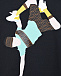Черный свитшот с капюшоном Fendi | Фото 3