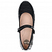 Черные стеганые  туфли с перемычкой Beberlis | Фото 6