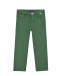 Зеленые джинсы для мальчиков IL Gufo | Фото 1