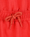 Красное платье с эластичным поясом Emporio Armani | Фото 3